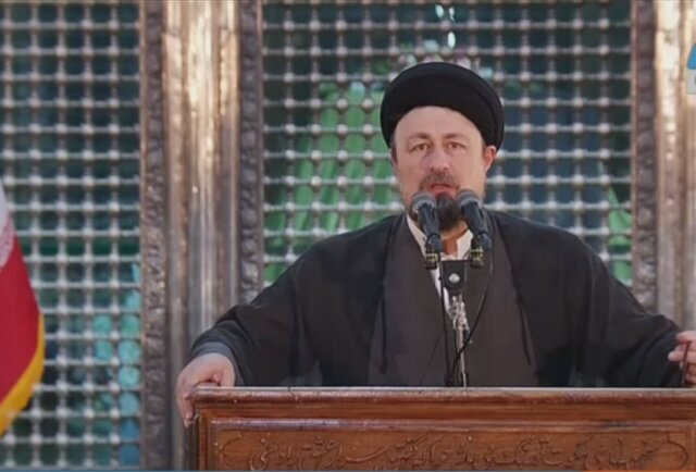 سیدحسن خمینی: مجلس با رای به کابینه، در مسیر وفاق ملی گام برداشت / ما بلدیم اشکالات خود را توجیه کنیم در حالیکه گرفتاری ما از همینجا شروع میشود / مردم صداقت و پایبندی را در سیمای رئیسجمهور دیدهاند و انتطار پایبندی به وعدهها را دارند سیدحسن خمینی: مجلس با رای به کابینه، در مسیر وفاق ملی گام برداشت / ما بلدیم اشکالات خود را توجیه کنیم در حالیکه گرفتاری ما از همینجا شروع میشود / مردم صداقت و پایبندی را در سیمای رئیسجمهور دیدهاند و انتطار پایبندی به وعدهها را دارند
