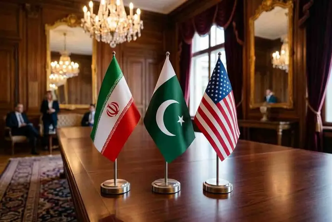 پرچم ایران آمریکا پاکستان پرچم ایران آمریکا پاکستان